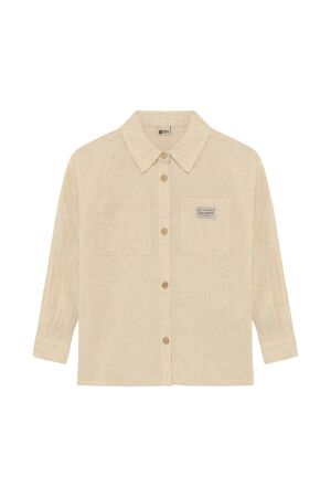 Daily7 Overhemd linnen Sandshell