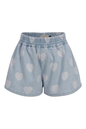 Looxs Little Heart Denim Short 997 Heart Denim