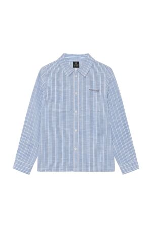 Indian Blue Jeans Overhemd linnen Bel Air Blue