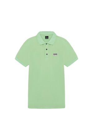 Indian Blue Jeans Poloshirt Washed Fresh Green