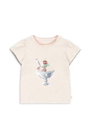 Konges Slojd T-shirt Famo Puff Buttercream