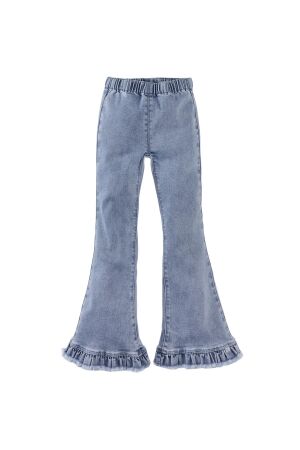 Z8 Nuria Flared broek Blue denim