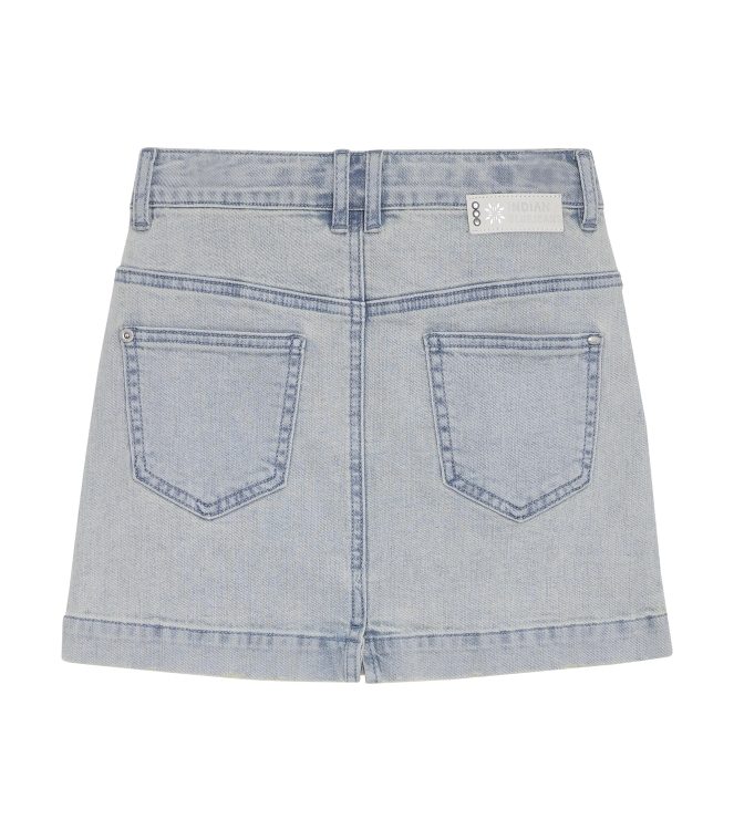 Indian Blue Jeans rokken & skorts 7222 Bleach Denim 970208