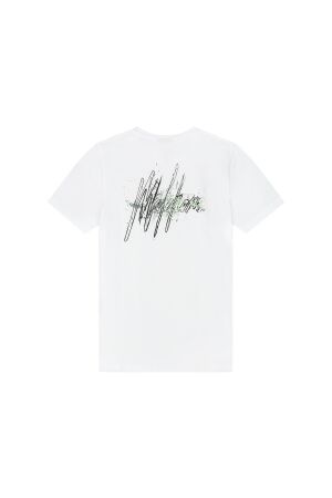 Malelions Junior Splash T-Shirt White