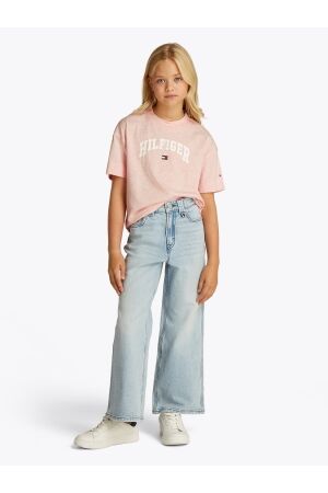 Tommy Hilfiger Melange Varsity Archive T-shirt XT0 Coral Ice Heather