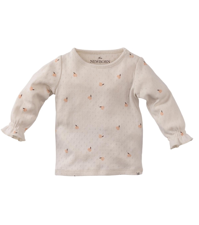 Z8-Newborn shirts Panna cotta/AOP Eloisa