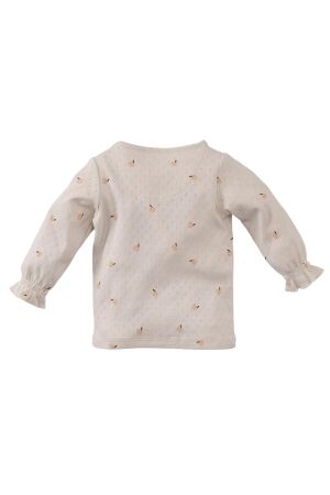 Z8-Newborn shirts Panna cotta/AOP Eloisa