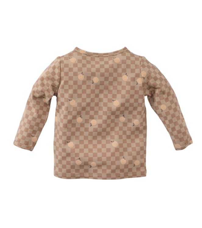 Z8-Newborn shirts Nougat/AOP Renzo