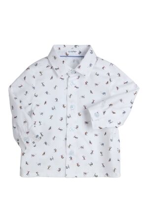 Gymp Hessel Shirt W-MU White - Multi