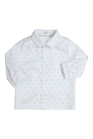 Gymp Jeron Shirt W-BG White - Beige