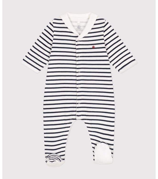 Petit Bateau boxpakjes & rompers Marshmallow/Smoking A0ASR