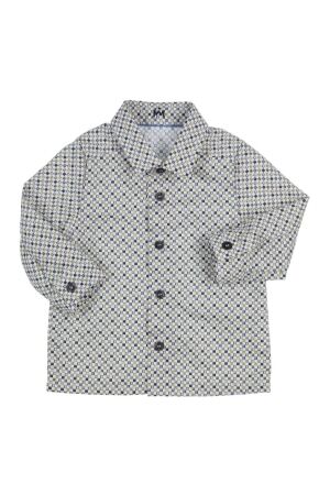 Gymp Stuart Shirt W-K White - Khaki