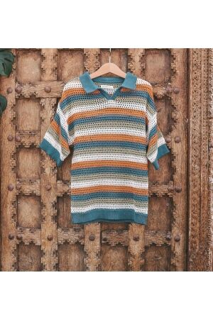 Your Wishes Crochet | Casual Polo 998 Multicolor