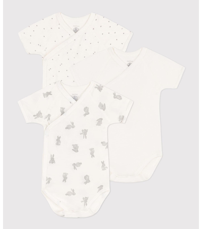 Petit Bateau boxpakjes & rompers Blanc A0AV0