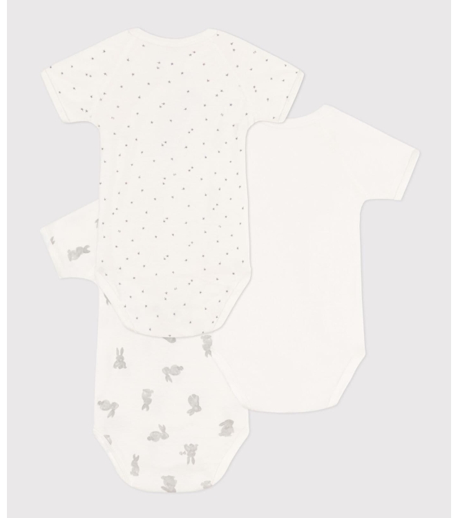 Petit Bateau boxpakjes & rompers Blanc A0AV0