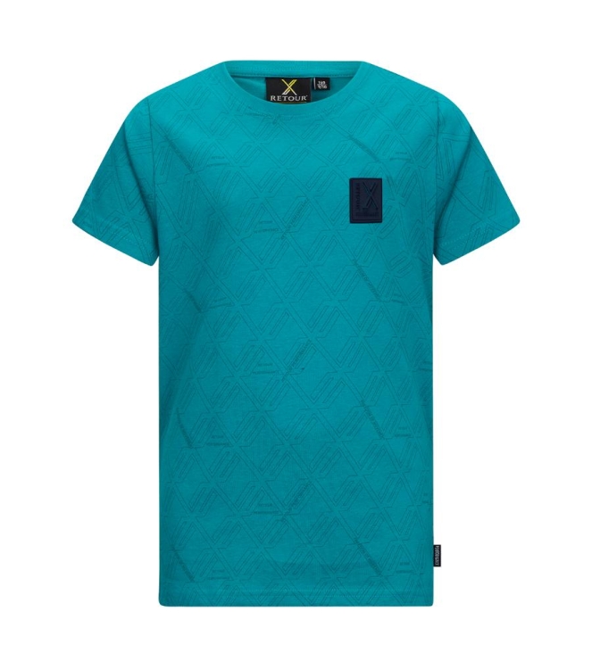 Retour Jeans shirts 6032 sea green RJB-051-227