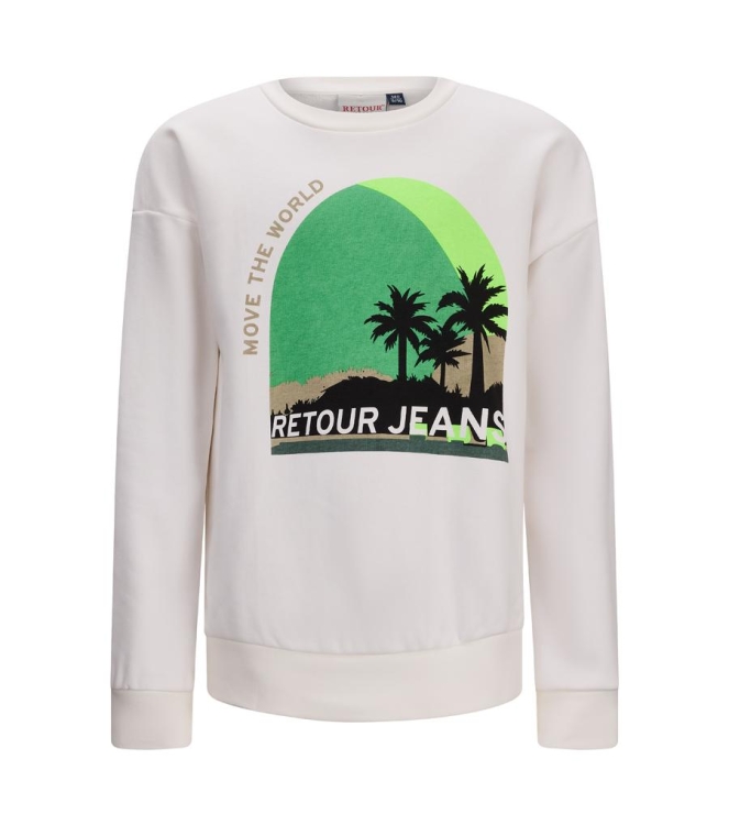 Retour Jeans truien & vesten 1002 off white RJB-051-709