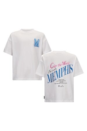 Retour Jeans Aphrodite t-shirt x Memphis 1000 white