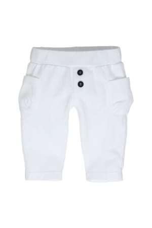 Gymp Aerodoux Broek W-M White - Navy