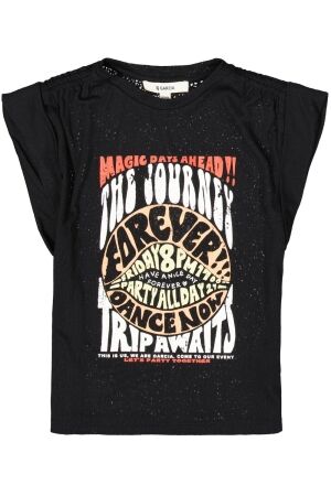 Garcia Meisjes t-shirt 1755-offblack