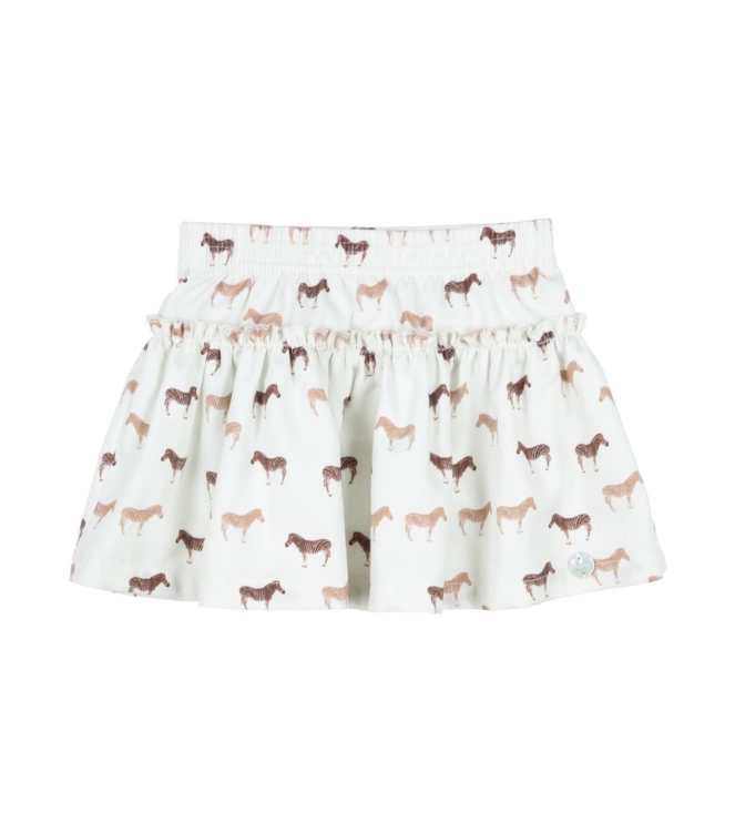 Gymp rokken & skorts OW-CM Off White - Camel 430-4766-10