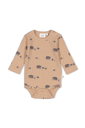 Feetje Into The Forest - Romper 440 Hazelnoot