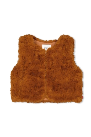 Feetje Forest Fancy - Teddy gilet 400 Bruin