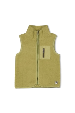 Feetje Coastal Cool - Bodywarmer teddy 300 Groen