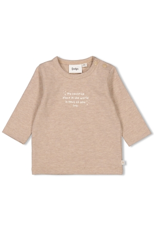 Feetje The Magic is in You - T-shirt 730 Taupe melange