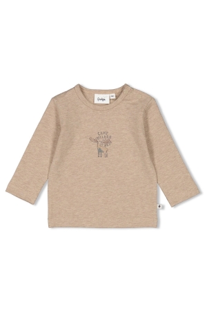 Feetje Camp Wilderness - T-shirt 730 Taupe melange