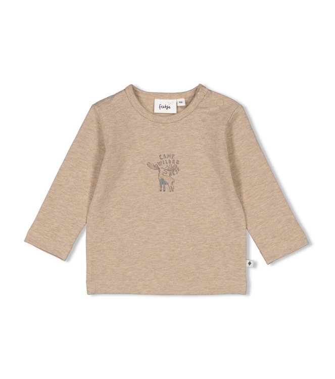 Feetje shirts 730 Taupe melange 51602400