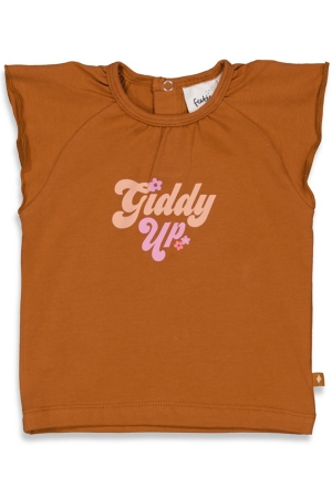 Feetje T-shirt - Howdy Honey Bruin