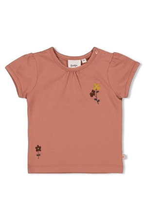 Feetje Wild Flowers - T-shirt 115 Berry