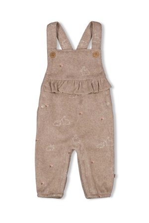 Feetje Little Rosebud - Tuinbroek 730 Taupe melange