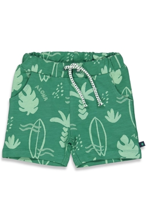 Feetje Short AOP - Surf's Up Club Groen