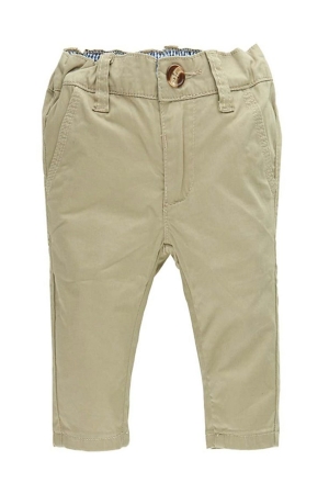 Feetje Broek uni twill Zand