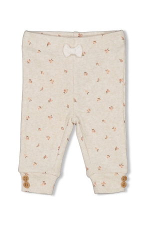 Feetje Little Rosebud - Broek 610 Offwhite melange