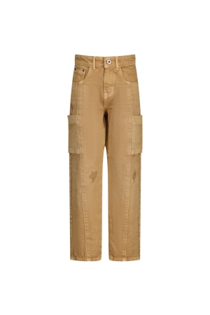 Vingino Castiano color Loose Jeans 048 Khaki Sand