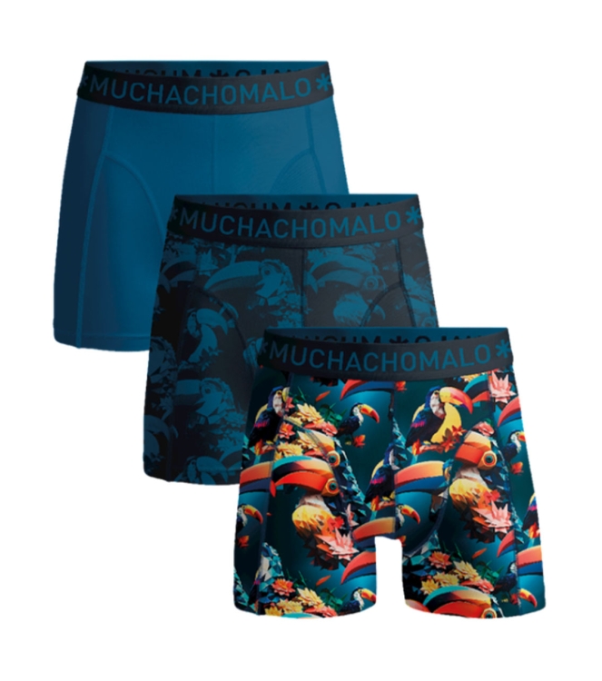 Muchachomalo ondergoed Print/Print/Blue U-TOUCAN1010-01J