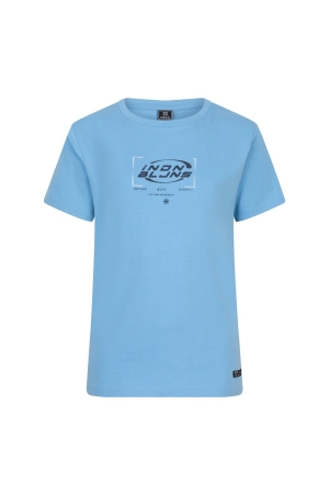 Indian Blue Jeans T-Shirt INDN Backprint 7012 Sky Blue