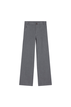 Indian Blue Jeans Wide Pinstripe Pantalon 1964 Stone Grey