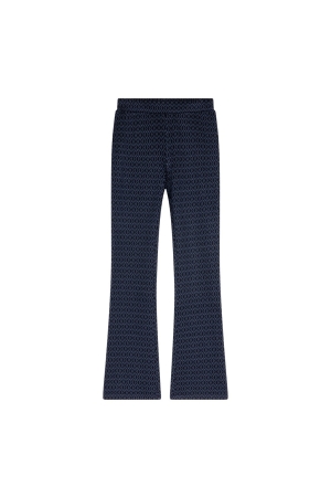 Indian Blue Jeans Flared Pants Navy Diamond 7524 Night Navy