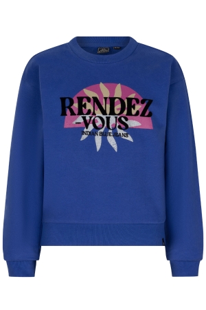 Indian Blue Jeans Sweater Rendez Vous 7578 Royal Blue