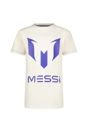 Vingino Logo-tee T-shirt  Vingino x Messi 001 Real White