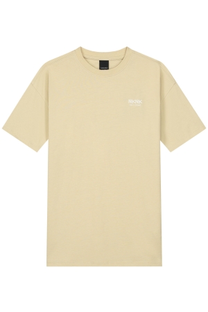 Nik&Nik Statement T-Shirt 5045 Grain Brown