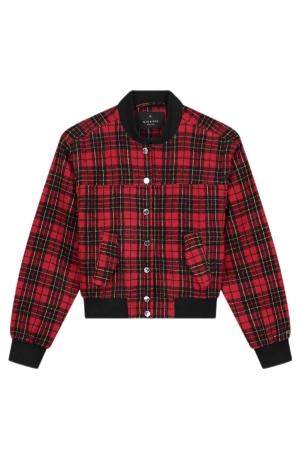 Nik&Nik Tartan Bomber 3639 Ruby Red