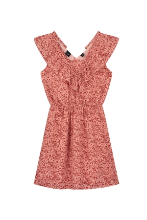 Nik&Nik Tavi Dress 4527 Terracotta Red