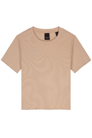 Nik&Nik Rib T-Shirt 2549 Hummus