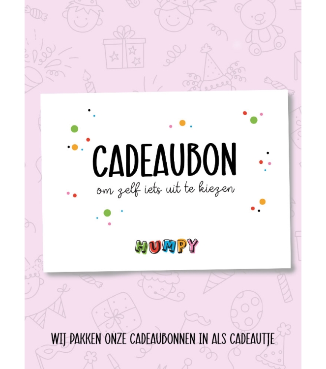 Humpy Kids & Teens cadeaubonnen Meisjes Cadeaubon