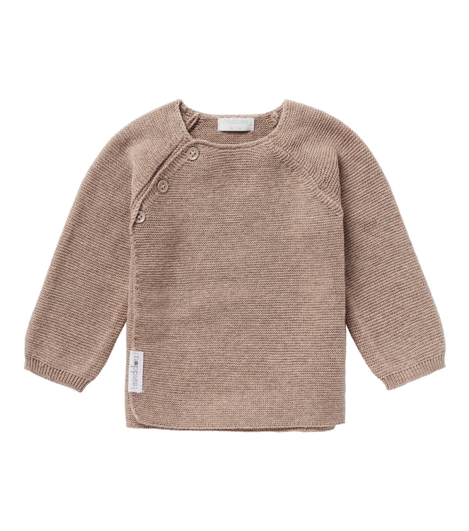 Noppies truien & vesten P757 Taupe Melange 67404